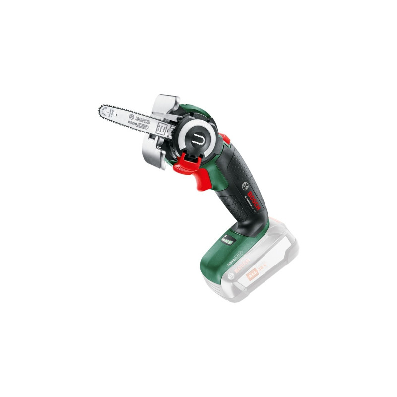 Bosch Akku-Säge NanoBlade AdvancedCut 18 solo, 18Volt, Kettensäge(grün/schwarz, ohne Akku und Ladegerät, POWER FOR ALL ALLIANCE)