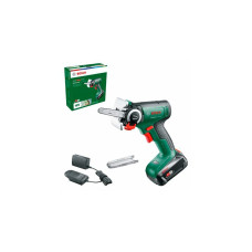 Bosch Akku-Säge NanoBlade UniversalCut 18V-65, 18Volt, Kettensäge(grün/schwarz, Li-Ionen Akku 2,5Ah, POWER FOR ALL ALLIANCE)