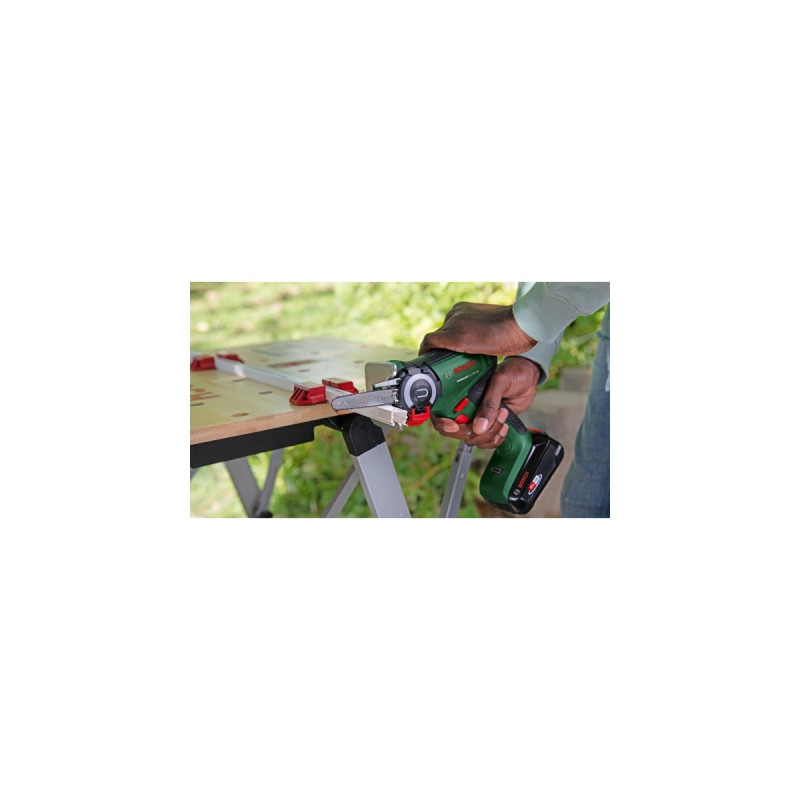 Bosch Akku-Säge NanoBlade UniversalCut 18V-65, 18Volt, Kettensäge(grün/schwarz, Li-Ionen Akku 2,5Ah, POWER FOR ALL ALLIANCE)