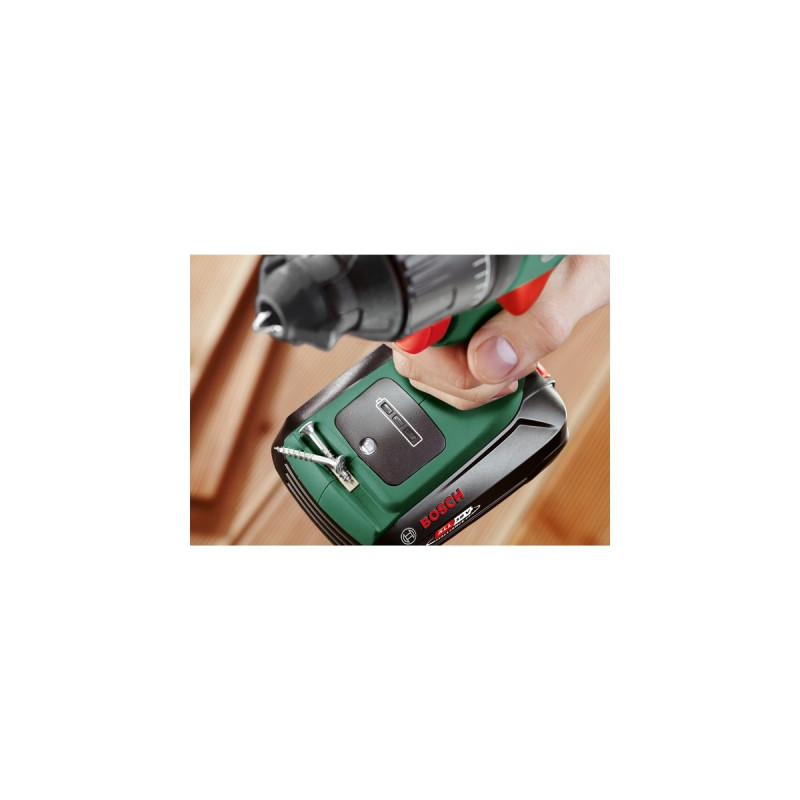 Bosch Akku-Schlagbohrschrauber AdvancedImpact 18(grün/schwarz, 2x Li-Ionen Akku 2,5Ah, Koffer, POWER FOR ALL ALLIANCE)