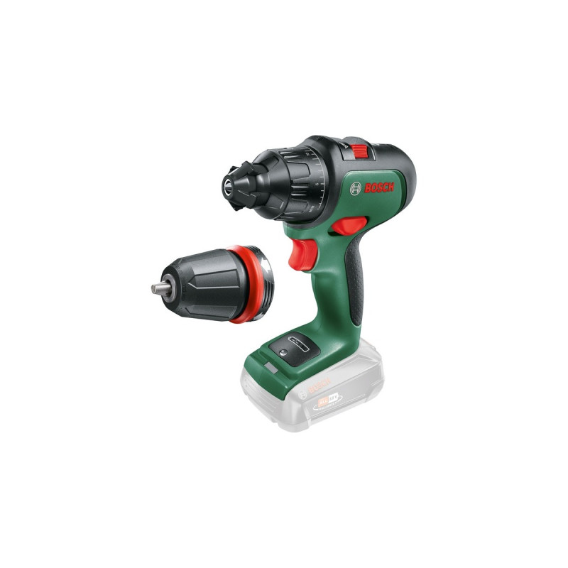 Bosch Akku-Schlagbohrschrauber AdvancedImpact 18(grün/schwarz, ohne Akku und Ladegerät, POWER FOR ALL ALLIANCE)