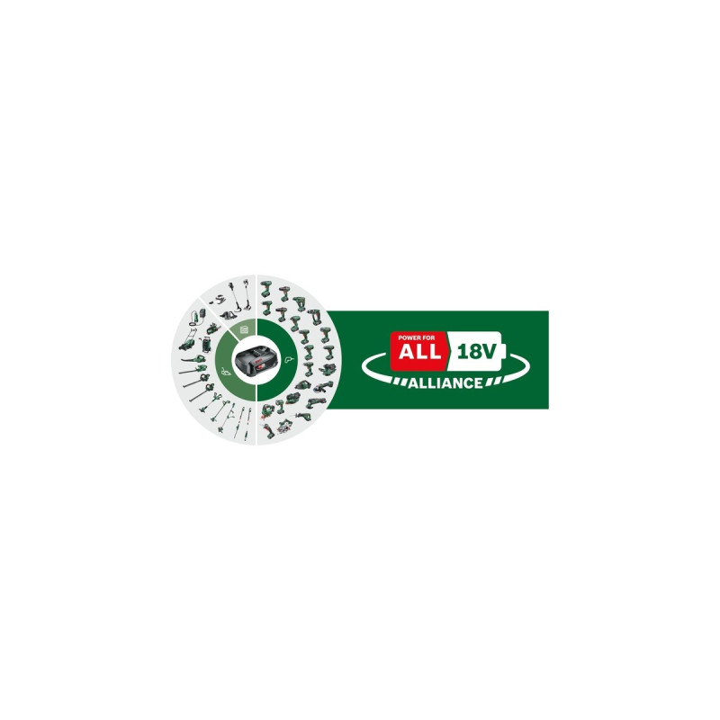 Bosch Akku-Schlagbohrschrauber AdvancedImpact 18(grün/schwarz, ohne Akku und Ladegerät, POWER FOR ALL ALLIANCE)