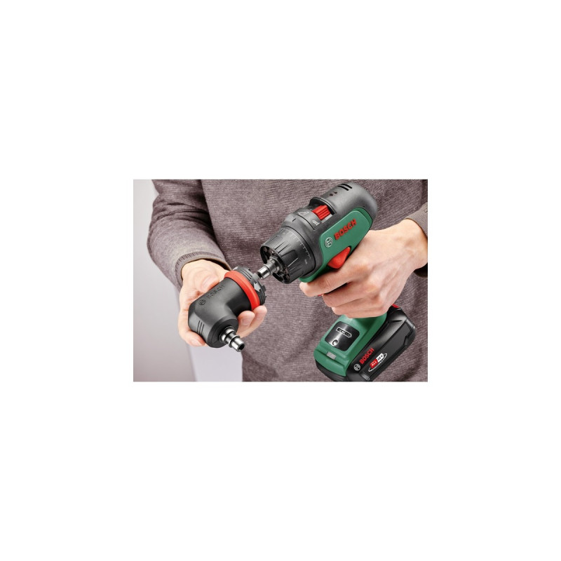 Bosch Akku-Schlagbohrschrauber AdvancedImpact 18, mit Aufsätzen(grün/schwarz, 2x Li-Ionen Akku 2,5Ah, Koffer, POWER FOR ALL ALLIANCE)