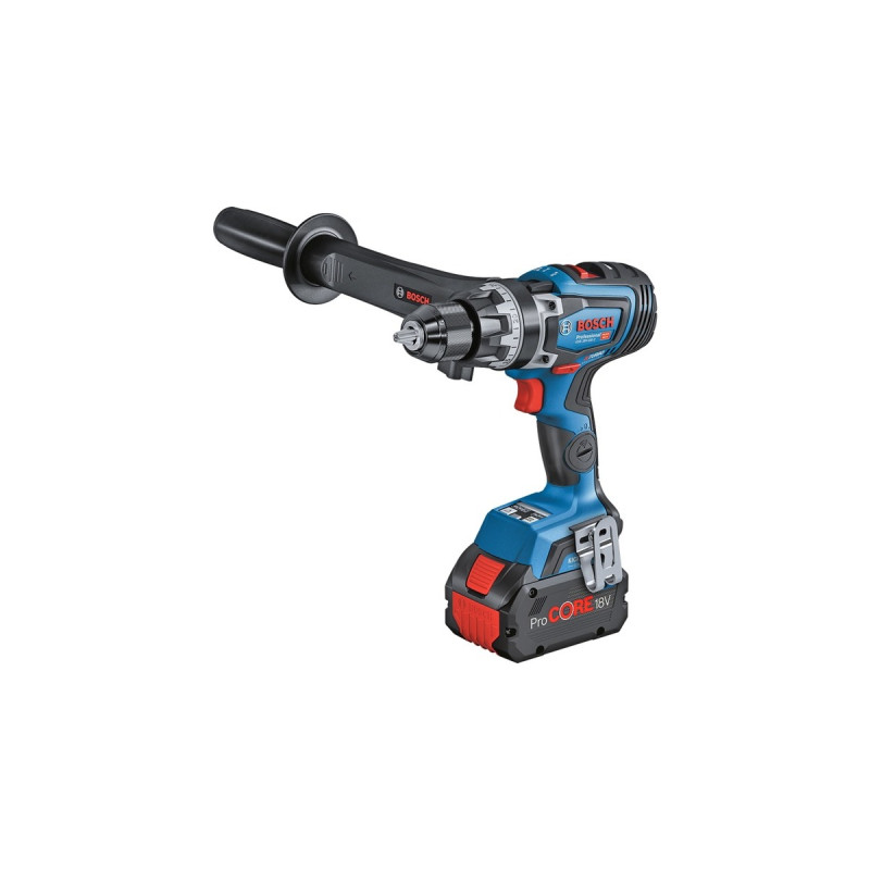 Bosch Akku-Schlagbohrschrauber BITURBO GSB 18V-150 C Professional, 18Volt(blau/schwarz, 2x Akku ProCORE18V 8,0Ah, Bluetooth Modul, L-BOXX)