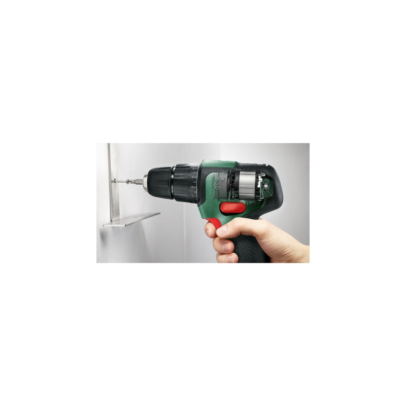 Bosch Akku-Schlagbohrschrauber EasyImpact 12, 12Volt, Schlagbohrmaschine(grün/schwarz, 2x Li-Ionen Akku 2,0Ah)