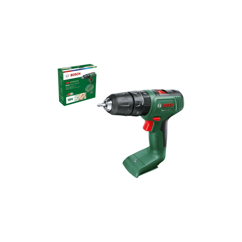 Bosch Akku-Schlagbohrschrauber EasyImpact 18V-40(grün/schwarz, ohne Akku und Ladegerät, POWER FOR ALL ALLIANCE)