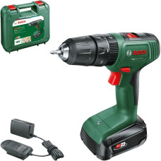 Bosch Akku-Schlagbohrschrauber EasyImpact 18V-40(grün/schwarz, Li-Ionen Akku 2,0Ah, Koffer, POWER FOR ALL ALLIANCE)