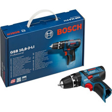 Bosch Akku-Schlagbohrschrauber GSB 12V-15 solo Professional, 12 Volt(blau/schwarz, ohne Akku und Ladegerät)