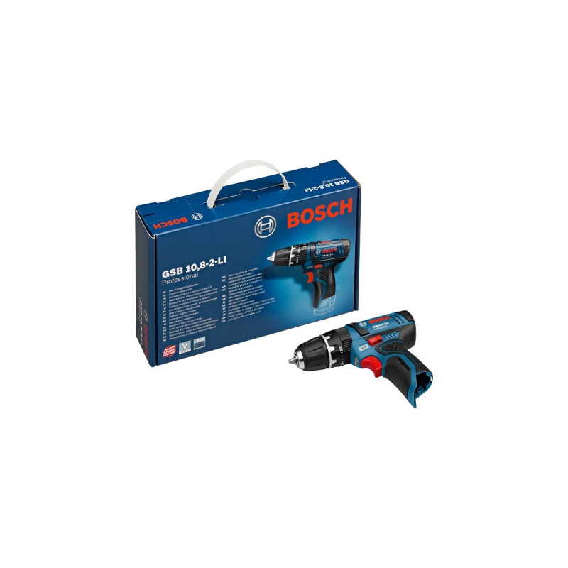 Bosch Akku-Schlagbohrschrauber GSB 12V-15 solo Professional, 12 Volt(blau/schwarz, ohne Akku und Ladegerät)