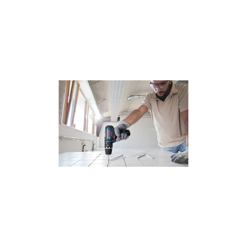 Bosch Akku-Schlagbohrschrauber GSB 12V-15 solo Professional, 12 Volt(blau/schwarz, ohne Akku und Ladegerät)