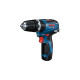 Bosch Akku-Schlagbohrschrauber GSB 12V-35 Professional, 12 Volt(blau/schwarz, 2x Li-Ionen Akku 3,0Ah, L-BOXX)