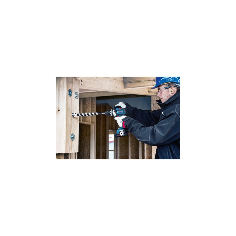 Bosch Akku-Schlagbohrschrauber GSB 18V-110 C Professional solo, 18Volt(blau/schwarz, ohne Akku und Ladegerät)