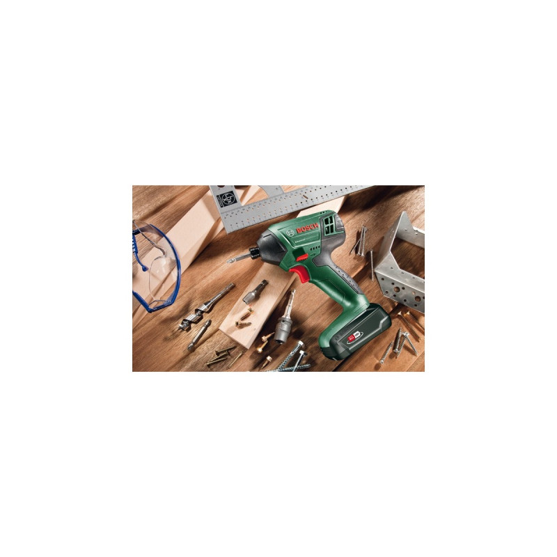 Bosch Akku-Schlagschrauber AdvancedImpactDrive 18(grün/schwarz, ohne Akku und Ladegerät, POWER FOR ALL ALLIANCE)