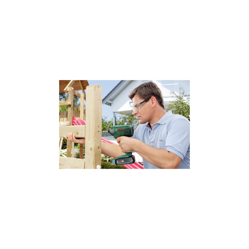 Bosch Akku-Schlagschrauber AdvancedImpactDrive 18(grün/schwarz, ohne Akku und Ladegerät, POWER FOR ALL ALLIANCE)