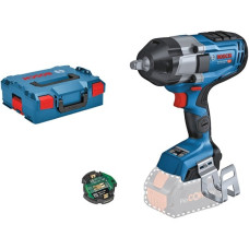 Bosch Akku-Schlagschrauber BITURBO GDS 18V-1000 C Professional solo, 18Volt(blau/schwarz, Bluetooth Modul, ohne Akku und Ladegerät, 1/2", in L-BOXX)