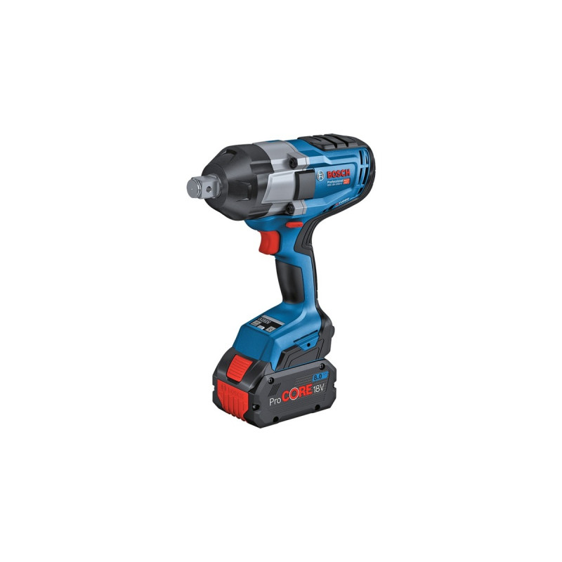 Bosch Akku-Schlagschrauber BITURBO GDS 18V-1050 H Professional, 18Volt(blau/schwarz, 2x Akku ProCORE18V 8,0Ah, 3/4