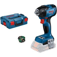 Bosch Akku-Schlagschrauber GDS 18V-210 C Professional solo, 18Volt(blau/schwarz, Bluetooth Modul, ohne Akku und Ladegerät, in L-BOXX)