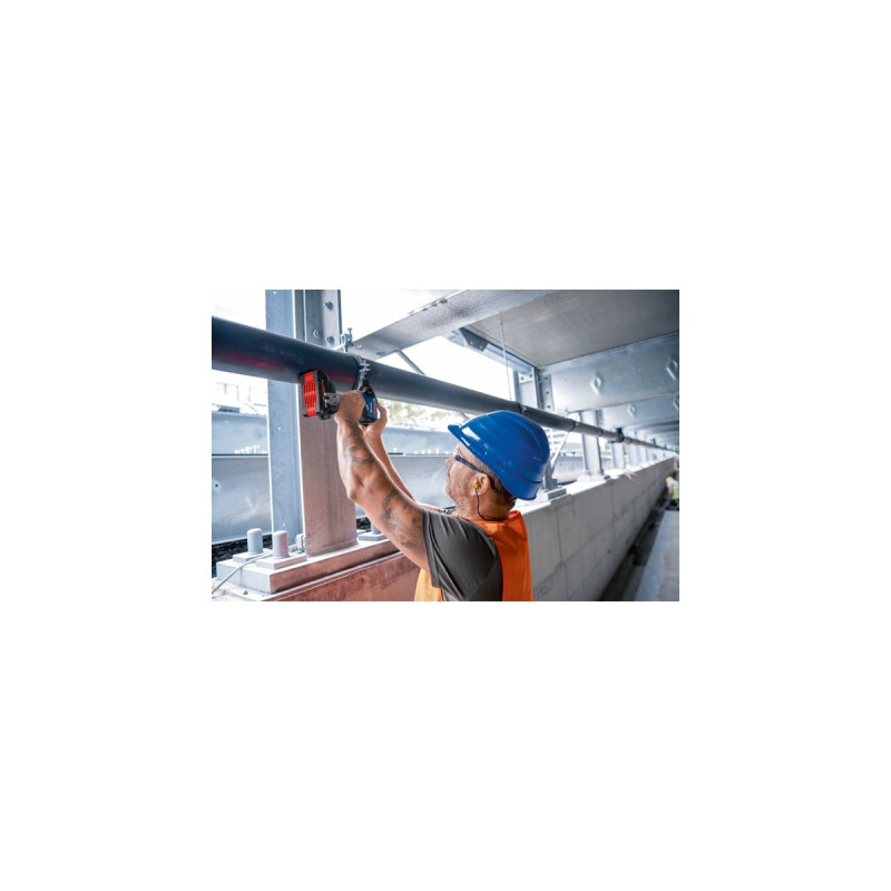 Bosch Akku-Schlagschrauber GDS 18V-210 C Professional solo, 18Volt(blau/schwarz, Bluetooth Modul, ohne Akku und Ladegerät, in L-BOXX)