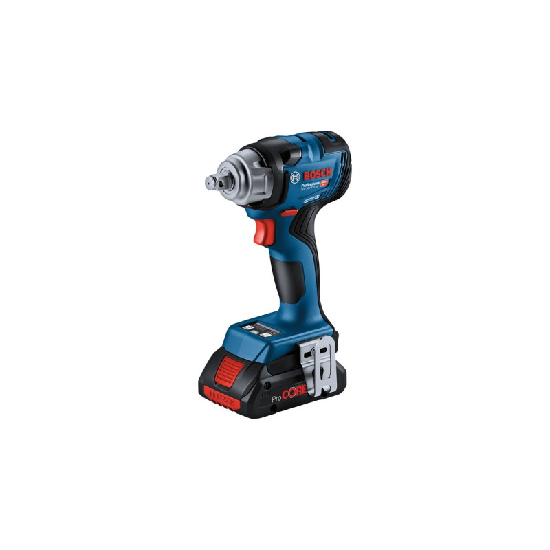Bosch Akku-Schlagschrauber GDS 18V-330 HC Professional, 18Volt(blau/schwarz, 2x Li-Ion Akku ProCORE18V 4,0Ah, Bluetooth Modul, in L-BOXX)