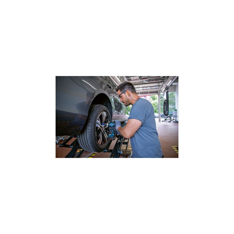 Bosch Akku-Schlagschrauber GDS 18V-330 HC Professional, 18Volt(blau/schwarz, 2x Li-Ion Akku ProCORE18V 4,0Ah, Bluetooth Modul, in L-BOXX)