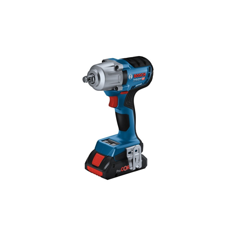 Bosch Akku-Schlagschrauber GDS 18V-450 HC Professional, 18Volt(blau/schwarz, 2x Li-Ion Akku ProCORE18V 4,0Ah, Bluetooth Modul, in L-BOXX)