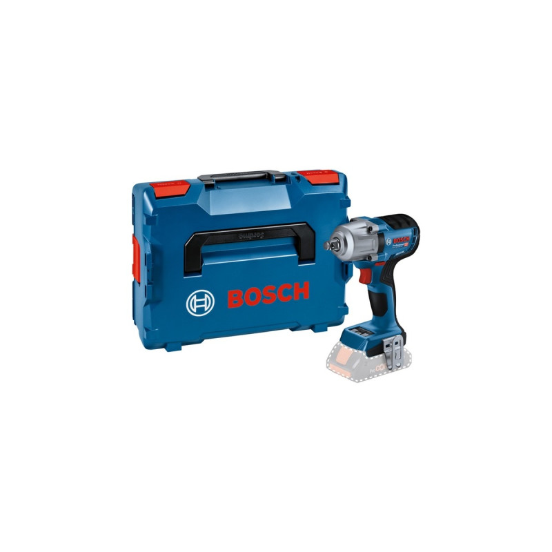 Bosch Akku-Schlagschrauber GDS 18V-450 HC Professional solo, 18Volt(blau/schwarz, Bluetooth Modul, ohne Akku und Ladegerät, in L-BOXX)
