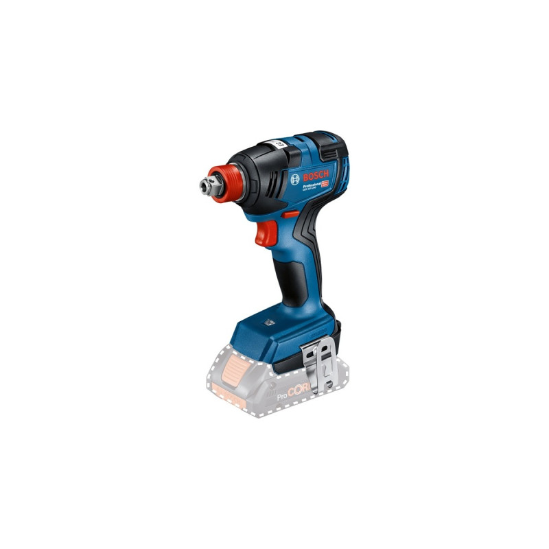 Bosch Akku-Schlagschrauber GDX 18V-200 Professional solo, 18Volt(blau/schwarz, ohne Akku und Ladegerät, L-BOXX)