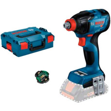 Bosch Akku-Schlagschrauber GDX 18V-210 C Professional solo, 18Volt(blau/schwarz, Bluetooth Modul, ohne Akku und Ladegerät, in L-BOXX)