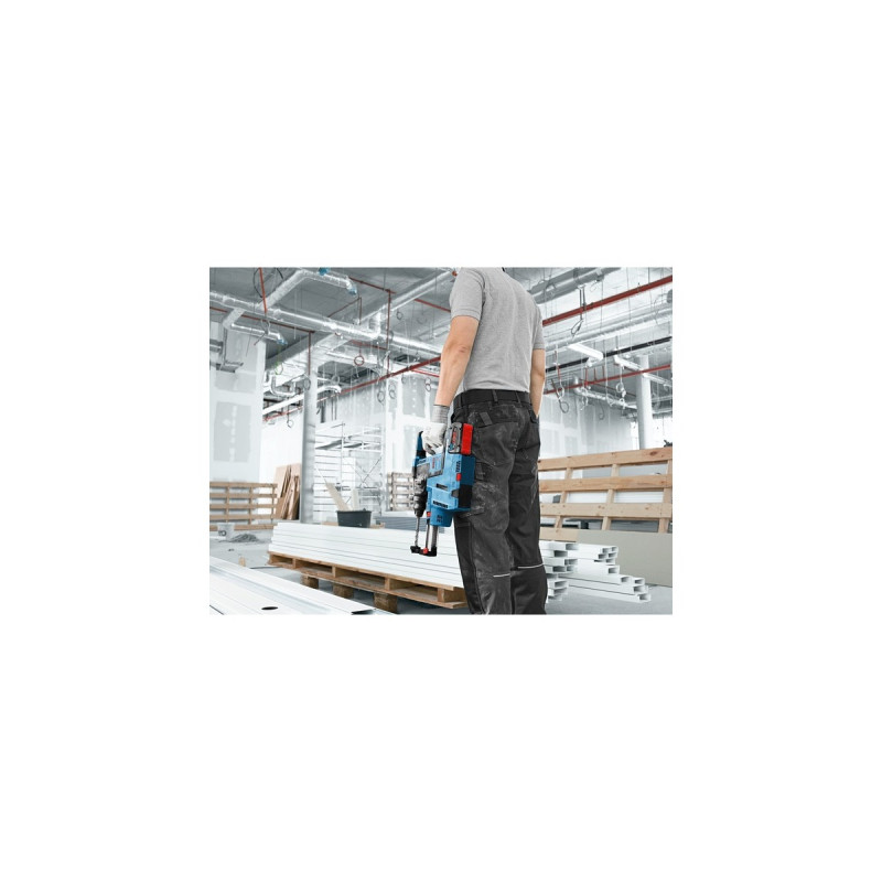 Bosch Akku-Staubabsaugung GDE 18V-16 Professional, Aufsatz(blau, ohne Akku und Ladegerät)