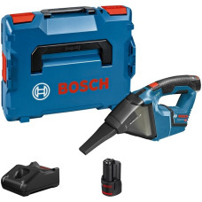 Bosch Akku-Staubsauger GAS 12V, Handstaubsauger(in L-BOXX mit 2 x 3,0 Ah Akku)