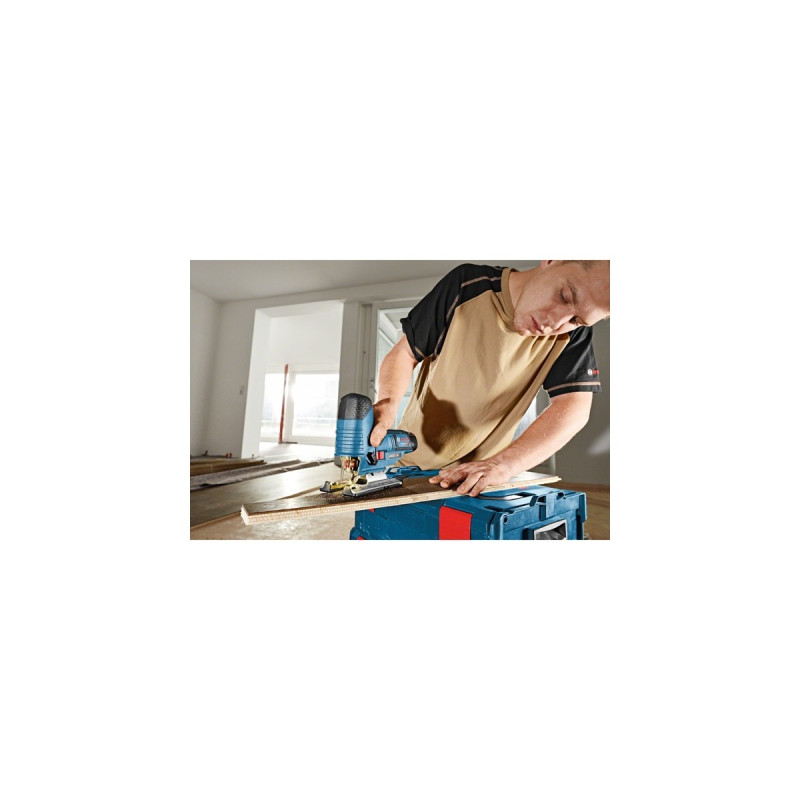 Bosch Akku-Stichsäge GST 12V-70 Professional, 12 Volt(blau/schwarz, 2x Li-Ionen Akku 3,0Ah, in L-BOXX)