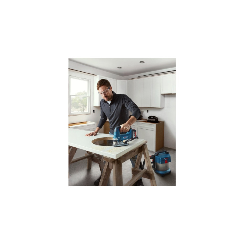 Bosch Akku-Stichsäge GST 18V-125 B Professional solo, 18Volt(blau/schwarz, ohne Akku und Ladegerät)