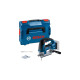 Bosch Akku-Stichsäge GST 18V-155 BC Professional solo, 18Volt(blau/schwarz, ohne Akku und Ladegerät, in L-BOXX)