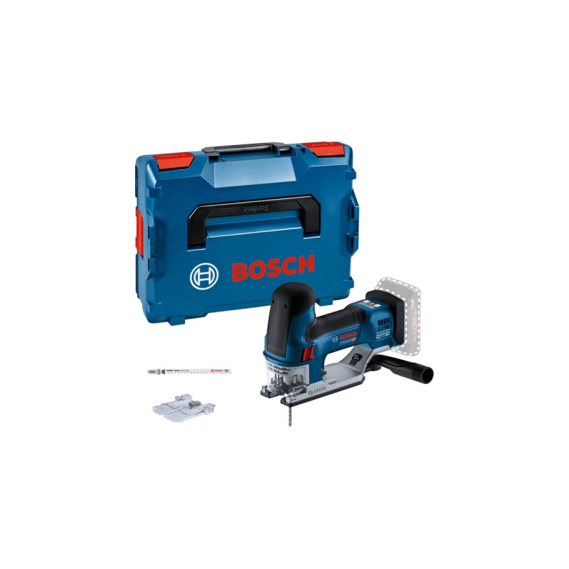 Bosch Akku-Stichsäge GST 18V-155 SC Professional solo, 18Volt(blau/schwarz, ohne Akku und Ladegerät, in L-BOXX)