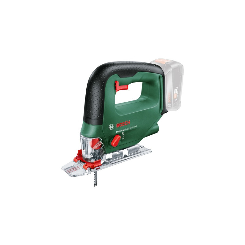 Bosch Akku-Stichsäge UniversalSaw 18V-100(grün/schwarz, ohne Akku und Ladegerät, POWER FOR ALL ALLIANCE)