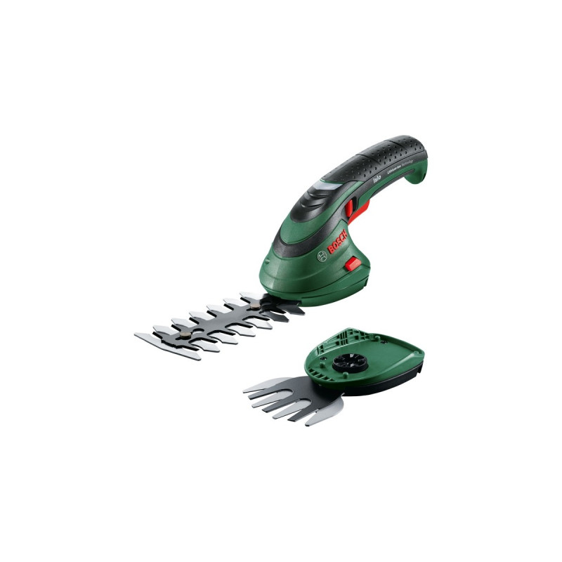 Bosch Akku-Strauch & Grasscheren-Set Isio(grün/schwarz, Li-Ionen Akku 1,5Ah 3,6Volt)