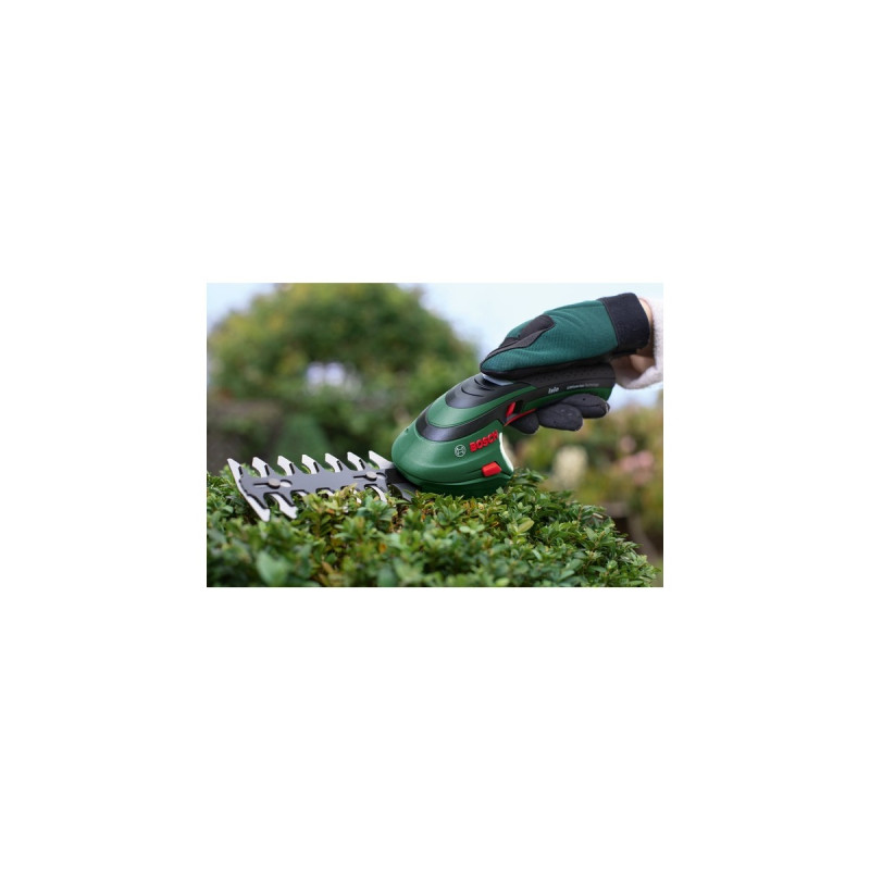 Bosch Akku-Strauch & Grasscheren-Set Isio(grün/schwarz, Li-Ionen Akku 1,5Ah 3,6Volt)