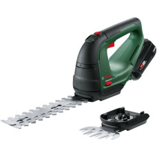 Bosch Akku-Strauch und Grasschere Advancedshear 18-10(grün/schwarz, Li-Ionen Akku 2,0Ah, POWER FOR ALL ALLIANCE)