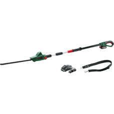 Bosch Akku-Teleskop-Heckenschere UniversalHedgePole 18, 18Volt(grün/schwarz, Li-Ionen Akku 2,0Ah, POWER FOR ALL ALLIANCE)