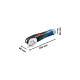 Bosch Akku-Universalschere GUS 12V-300 Professional, 12 Volt, Elektroschere(blau/schwarz, 2x Li-Ionen Akku 2,0Ah, in L-BOXX)