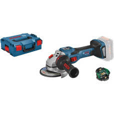 Bosch Akku-Winkelschleifer BITURBO GWS 18V-15 SC Professional solo(blau/schwarz, ohne Akku und Ladegerät, Bluetooth Modul, in L-BOXX)
