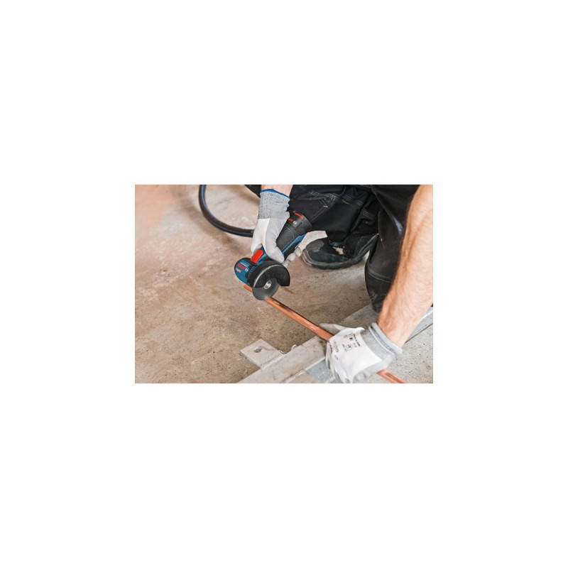 Bosch Akku-Winkelschleifer GWS 12V-76 Professional solo, 12Volt(blau/schwarz, ohne Akku und Ladegerät)