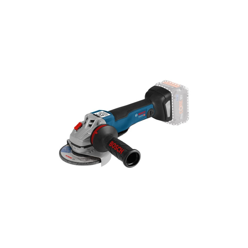 Bosch Akku-Winkelschleifer GWS 18V-10 PC Professional solo, 18Volt(blau/schwarz, ohne Akku und Ladegerät)