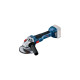 Bosch Akku-Winkelschleifer GWS 18V-10 Professional solo, 18Volt, 125mm(blau/schwarz, ohne Akku und Ladegerät, in L-BOXX)