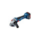 Bosch Akku-Winkelschleifer GWS 18V-10 Professional solo, Ø 125mm(blau/schwarz, ohne Akku und Ladegerät)