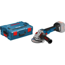 Bosch Akku-Winkelschleifer GWS 18V-10 SC Professional(blau/schwarz, ohne Akku und Ladegerät, in L-BOXX)