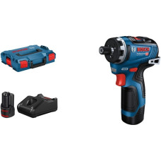 Bosch Akkuschrauber GSR 12V-35 HX Professional, 12Volt(blau/schwarz, 2x Li-Ion Akku 3Ah)