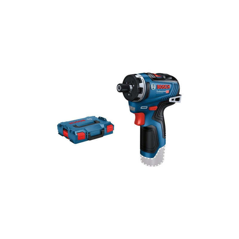 Bosch Akkuschrauber GSR 12V-35 HX solo Professional, 12Volt(blau/schwarz, ohne Akku und Ladegerät, mit L-BOXX)