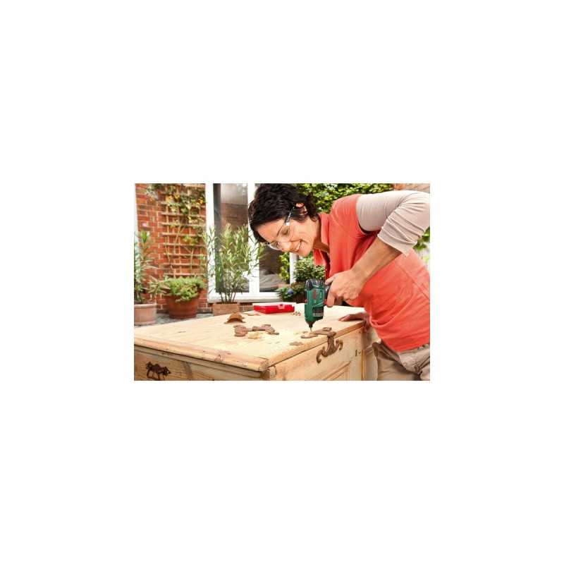 Bosch Akkuschrauber PSR Select 3,6Volt(grün/schwarz, Li-Ion-Akku 1,5Ah, im Koffer)