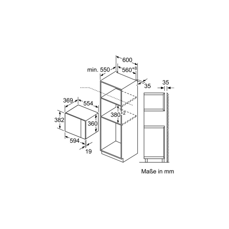 Bosch BEL554MS0 Serie | 6, Mikrowelle(edelstahl)